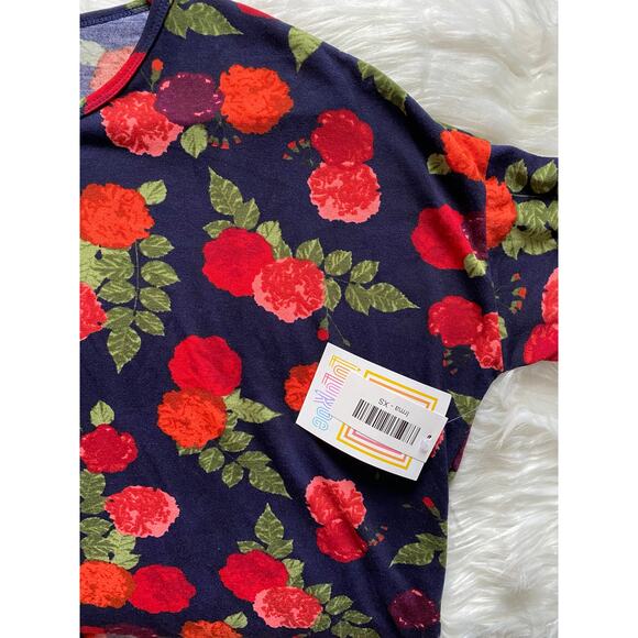 NWT XS Lularoe Floral Irma - Picture 3 of 3